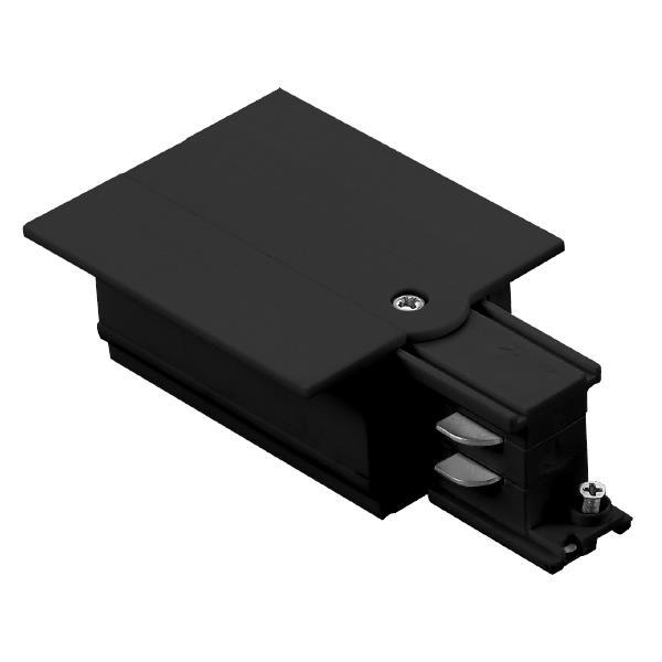 POWER RAIL RECESSED 4 LINES 220V BLACK