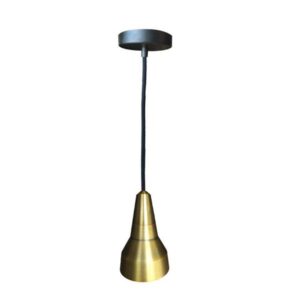 SPOT HANGING METAL PEAR 12X7.8  ANTIQUE BRONZE E27 "SIFNOS"