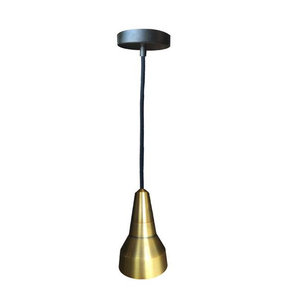 SPOT HANGING METAL PEAR 12X7.8  ANTIQUE BRONZE E27 "SIFNOS"