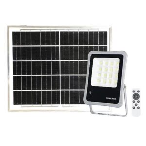 PROJECTOR LED SMD SOLAR 100W IP65 4000K BLACK PLUS