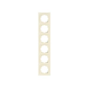 DESPINA 6 GANG FRAME CREAM