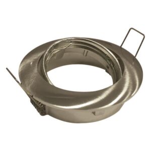 SPOT RECESSED MOVABLE ALUMINUM GU10 SATIN NICKEL