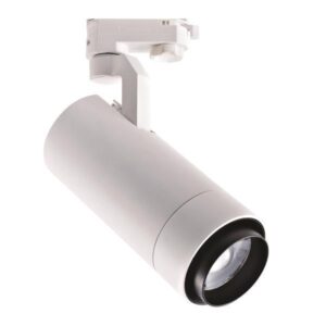 TRACK LIGHT LED SINGLE 30W 3000K-4000K-6000K 4 LINE WHITE PRO