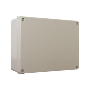 ΚΟΥΤΙΑ ΕΞΩΤΕΡΙΚΑ ΣΤΕΓΑΝΑ 240Χ190Χ90 Β.Μ IP66 (0010.PL) ΓΚΡΙ