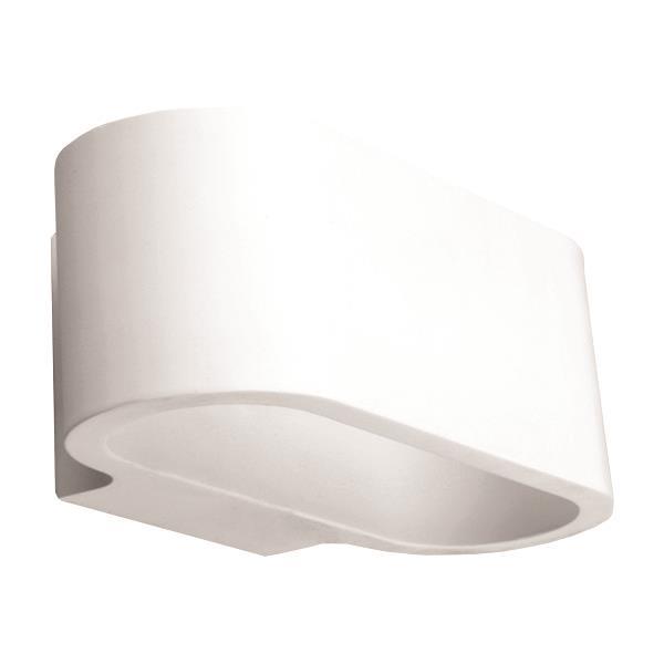ΑΠΛΙΚΑ ΤΟΙΧΟΥ ΟΒΑΛ SMALL ΓΥΨΙΝΗ G9 1x6W 180x95x90 ΑΠΛΙΚΑ ΤΟΙΧΟΥ ΟΒΑΛ SMALL ΓΥΨΙΝΗ G9 1x6W 180x95x90