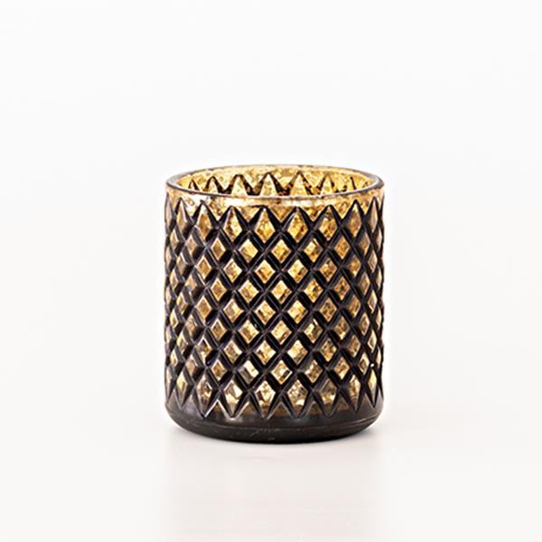 GLASS CANDLE HOLDER
