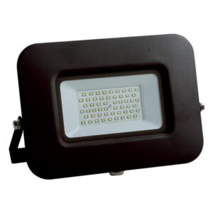PROJECTOR LED SMD BASE 360° 50W BLACK IP65 6500K PLUS