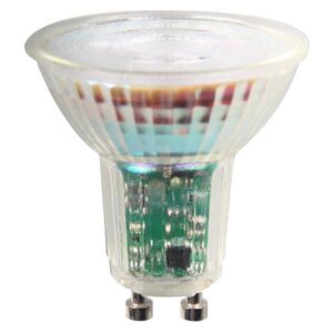 LED LAMP GU10 5.5W 4000K 38° 220-240V DIMMABLE GLASS BODY