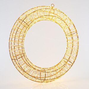 LIGHTED WREATH
