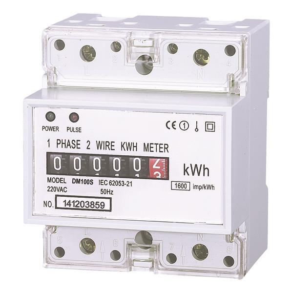 1 PHASE DIN RAIL METER WIDE 50A 1 PHASE DIN RAIL METER WIDE 50A