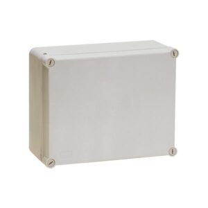 JUNCTION BOX 238Χ190Χ90 PLASTIC SCREWS IP66 (010.A.PL) GREY