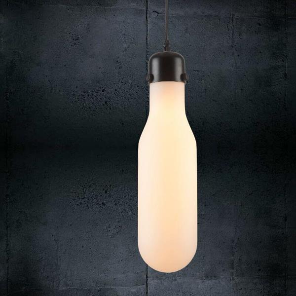 LIGHT FIXTURE BOTTLE OPAL Φ100 E27 "MILOS" LIGHT FIXTURE BOTTLE OPAL Φ100 E27 "MILOS"