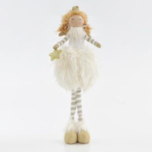 PRINCESS WITH WHITE PON PON SKIRT