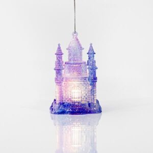 LIGHTED ACRYLIC CASTLE