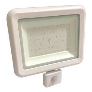 PROJECTOR LED SMD WITH ROTADED MOVEMENT DETECTOR 50W WHITE IP44 4000K PLUS