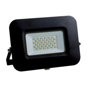 PROJECTOR LED SMD BASE 360° 30W BLACK IP65 4000K PLUS