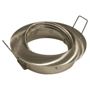 SPOT RECESSED MOVABLE ALUMINUM PAR16 SATIN NICKEL