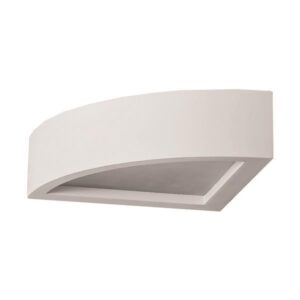 ΑΠΛΙΚΑ ΤΟΙΧΟΥ ΟΒΑΛ 90ο ΓΥΨΙΝΗ 1xE14W 200x200x70
