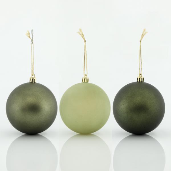 PLASTIC BALL OIL GREEN RETRO