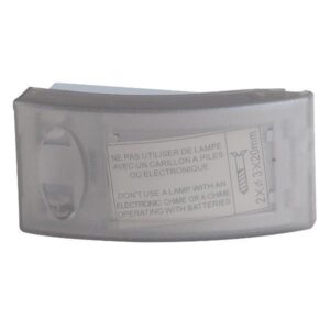 OUTDOOR DOORBELL PUSH BUTTON WITH INDICATOR PB-02 WHITE IP44