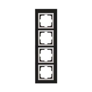 STYLE 4 GANG FRAME FUME GLASS