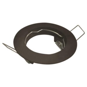 SPOT RECESSED FIXED ALUMINUM PAR16 BLACK
