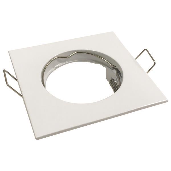 SPOT RECESSED FIXED ALUMINUM SQUARE PAR16 WHITE SPOT RECESSED FIXED ALUMINUM SQUARE PAR16 WHITE