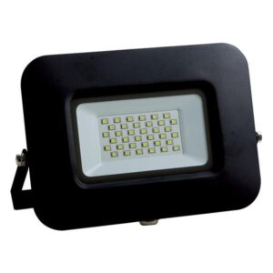 PROJECTOR LED SMD BASE 360° 30W BLACK IP65 6500K PLUS