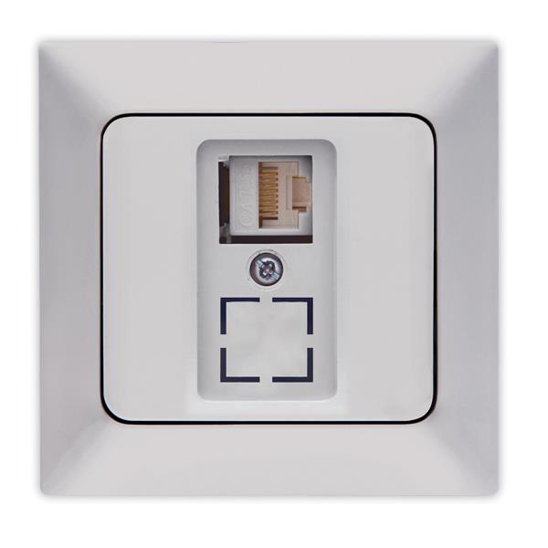 CAT 6 DATA SOCKET-RJ45 SILVER