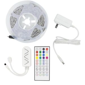 LED STRIP PIXEL KIT RGB 5 METERS 12V + DRIVER + Wifi CONTROLLER WITH MUSIC IP20