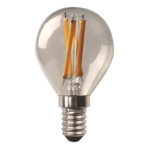 ΛΑΜΠΑ LED ΣΦΑΙΡΙΚΗ CROSSED FILAMENT 4W E14 2700K 220-240V BLISTER