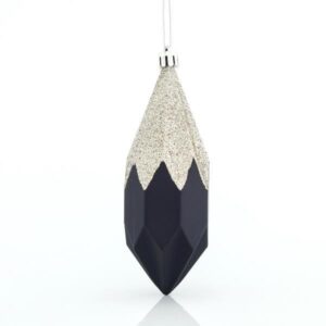 BLACK DIAMOND WITH CHAMPAGNE GLITTER