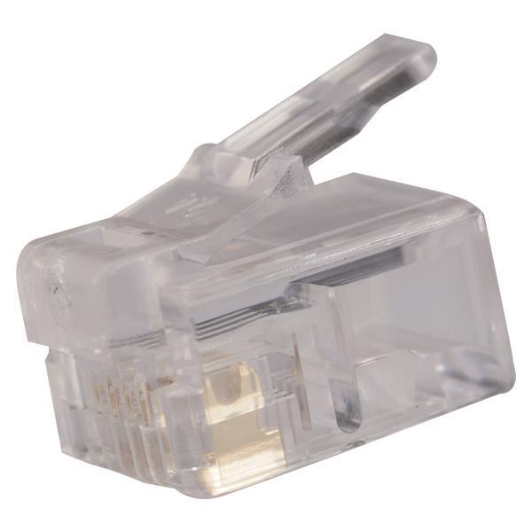 MODULAR TELEPHONE PLUG 6P4C MODULAR TELEPHONE PLUG 6P4C
