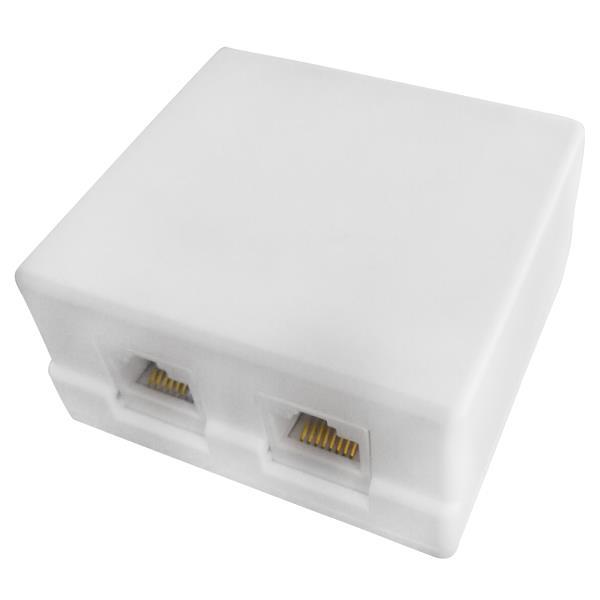 SWITCH SOCKET TELEPHONE OUTDOOR DOUBLE ADHESIVE RG45 CAT-6e