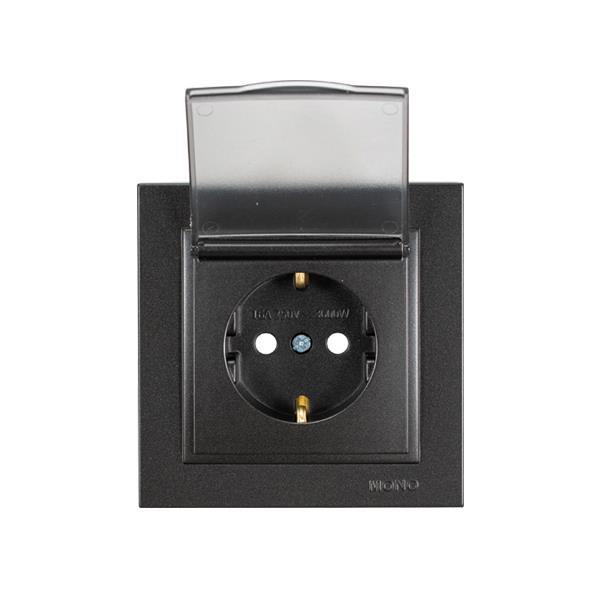 DESPINA CHILDPROOF SOCKET OUTLET EARTHED WITH COVER FUME DESPINA CHILDPROOF SOCKET OUTLET EARTHED WITH COVER FUME