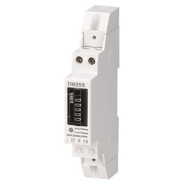 1 PHASE DIN RAIL METER NARROW 30A
