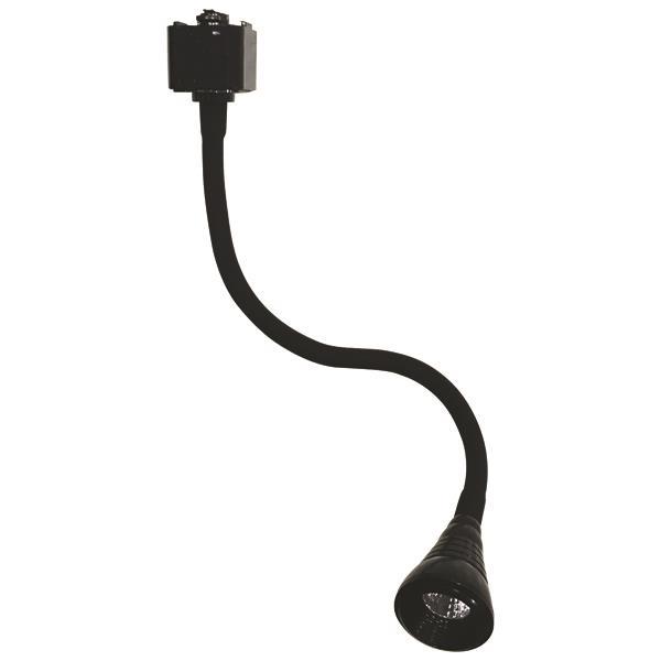 ΣΠΟΤ ΡΑΓΑΣ FLEXIBLE 2 ΓΡΑΜΜΩΝ 3W 28cm 4000K ΜΑΥΡΟ PLUS ΣΠΟΤ ΡΑΓΑΣ FLEXIBLE 2 ΓΡΑΜΜΩΝ 3W 28cm 4000K ΜΑΥΡΟ PLUS