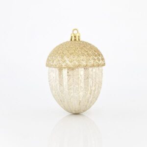 GOLD PLASTIC ACORNS