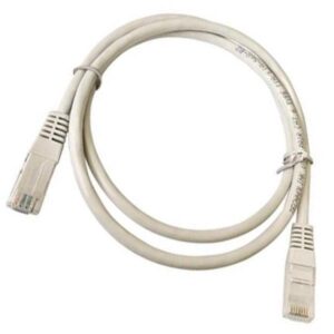 PATCH CORD UTP CAT-6e 26AWG GREY 1m