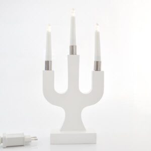 WOODEN CANDLESTICK