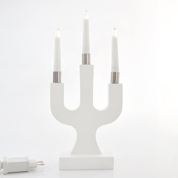WOODEN CANDLESTICK