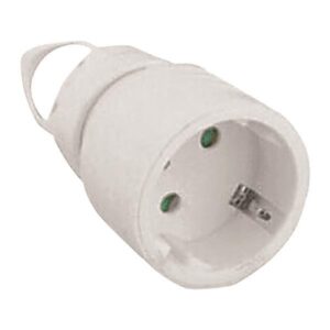 PLUG SCHUKO FEMALE 16Α 240V WITH SHUTTER PROTECTION IN BLISTER PACKING