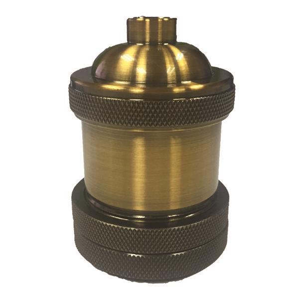 LAMPHOLDER GOLD BRONZE E27