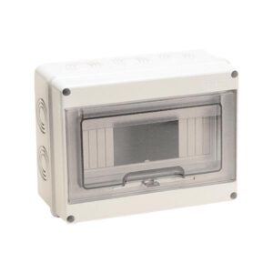 ΠΙΝΑΚΑΣ ΕΞΩΤΕΡΙΚΟΣ ΜΕ ΠΟΡΤΑ 8 ΘΕΣΕΩΝ IP65 (92.08) ΓΚΡΙ