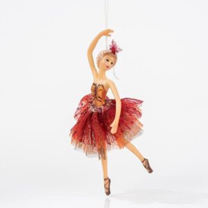 BALLERINA WITH MAGENTA SKIRT